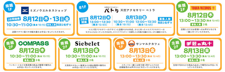 お店とお仕事内容