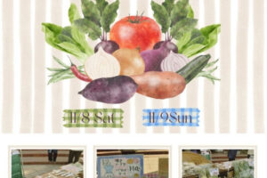 新鮮朝採れ野菜・果物が買える直売会「パークマルシェ」が明石公園で開催 11/8-11/93