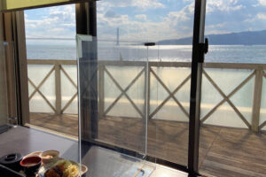 明石海峡大橋を見ながら「明石市役所食堂」でワンコインランチ！