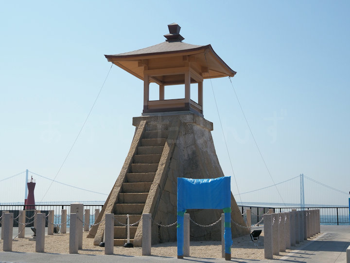 波門崎燈籠堂（明石港旧灯台）が復元！観光スポットとして整備されています
