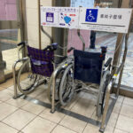 アスピア明石に車椅子の無料貸出サービスができていました！北館1階