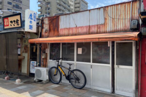 【閉店】明石ハーモニカ横丁にあった居酒屋「鹿の瀬」が閉店していました