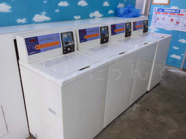 コイン式縦型洗濯機