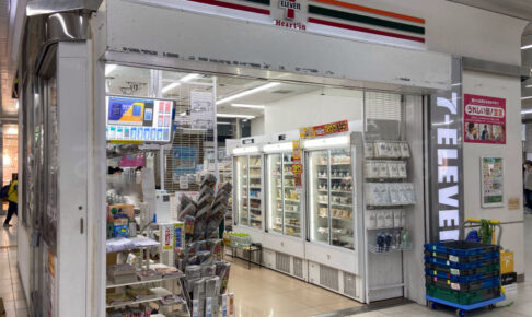 JR明石駅改札口前のセブンイレブンが5/7から一時閉店！7月リニューアルオープン予定
