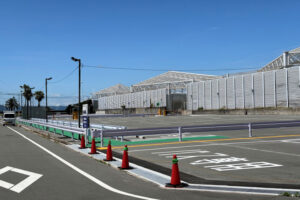 明石市役所駐車場・バス停が7月22日から明石港東側へ移転