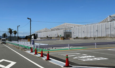 明石市役所駐車場・バス停が7月22日から明石港東側へ移転
