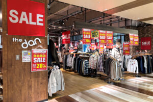 【閉店】アスピア明石のアパレルショップ「ダン」で閉店セール実施中!1月28日まで