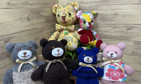 思い出をつなぐテディベア!就労継続支援B型事業所「ハート・タイム」で新事業スタート