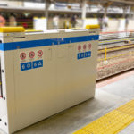 JR明石駅のホームドア3番線の運用開始